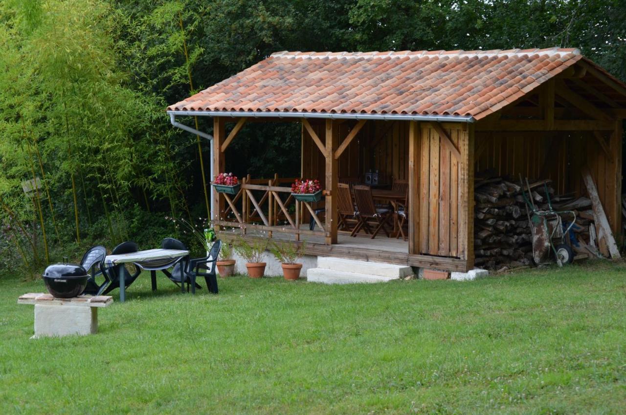 Vila Katy'S Barn Saint-Aulaye-Puymangou Exteriér fotografie